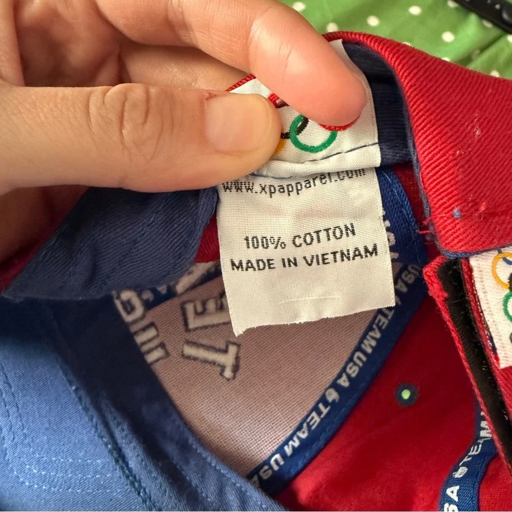 Olympic Team USA Red White & Blue Baseball Hat Cap - Picture 4 of 6